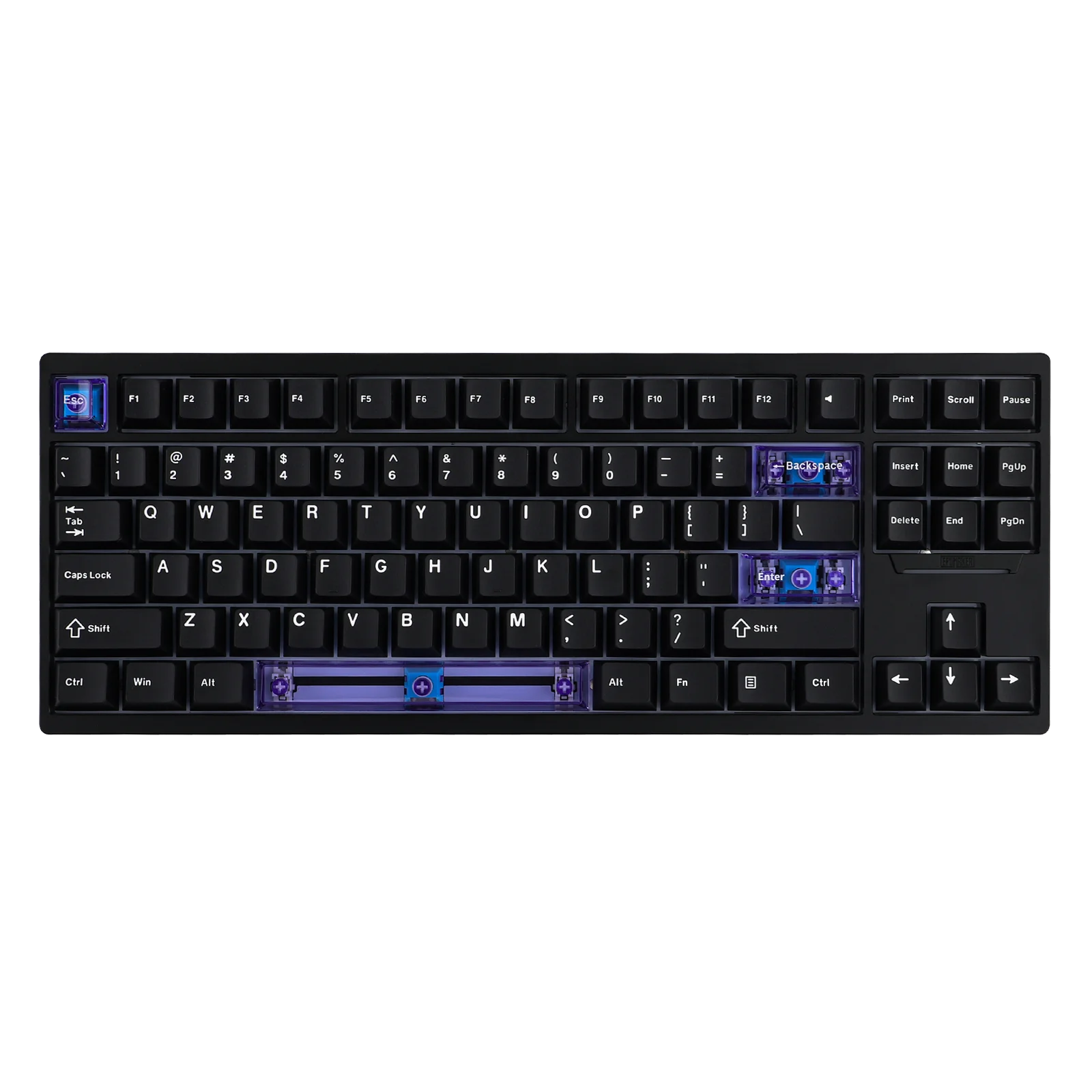 EPOMAKER Magcore 87 TKL ANSI Layout Hot-Swap Gasket-Mounted Wired Aluminum Mechanical Keyboard with Inductive Switch for Mac/WIN
